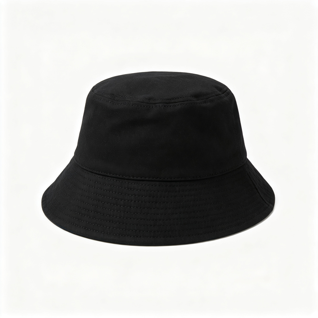 Black Bucket Hat