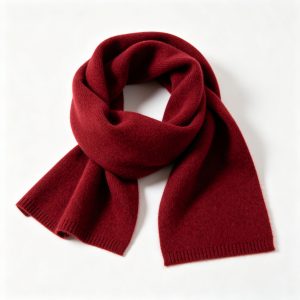 BurgundyCashmere Scarf