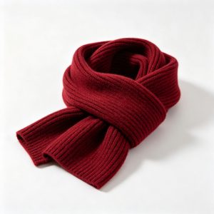 BurgundyKnit Scarf