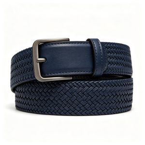 NavyBraided Belt