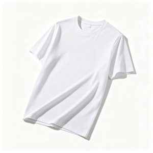 WhiteCotton Crew-Neck T-Shirt
