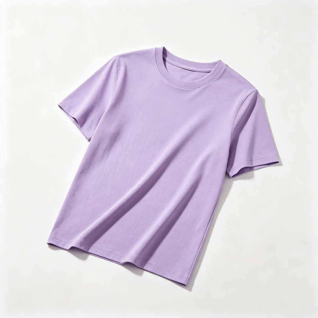Lavender Crew-Neck T-Shirt