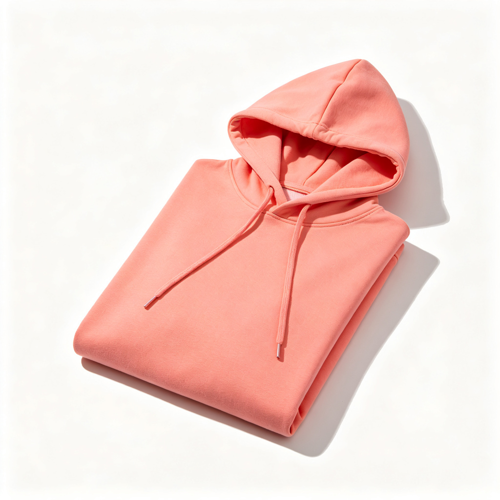Coral Pink Hoodie