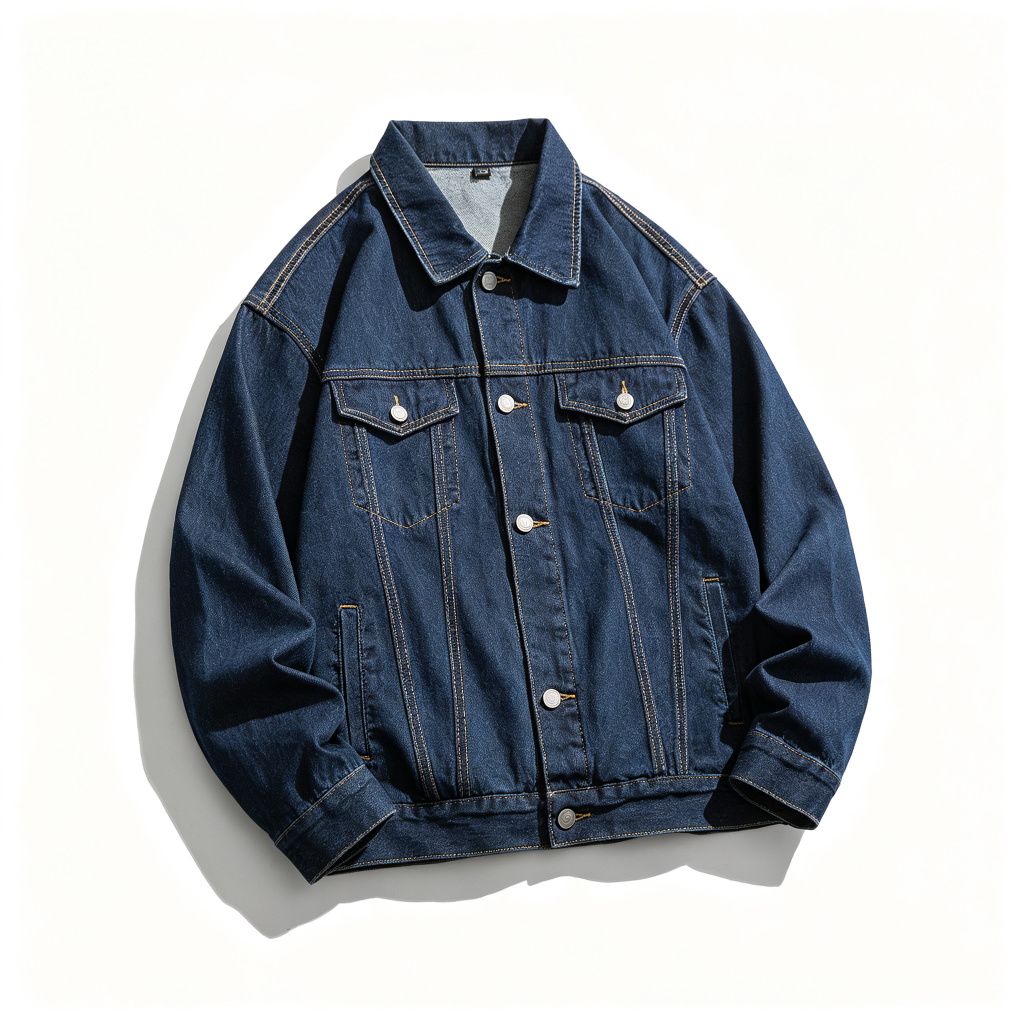 Navy Denim Jacket