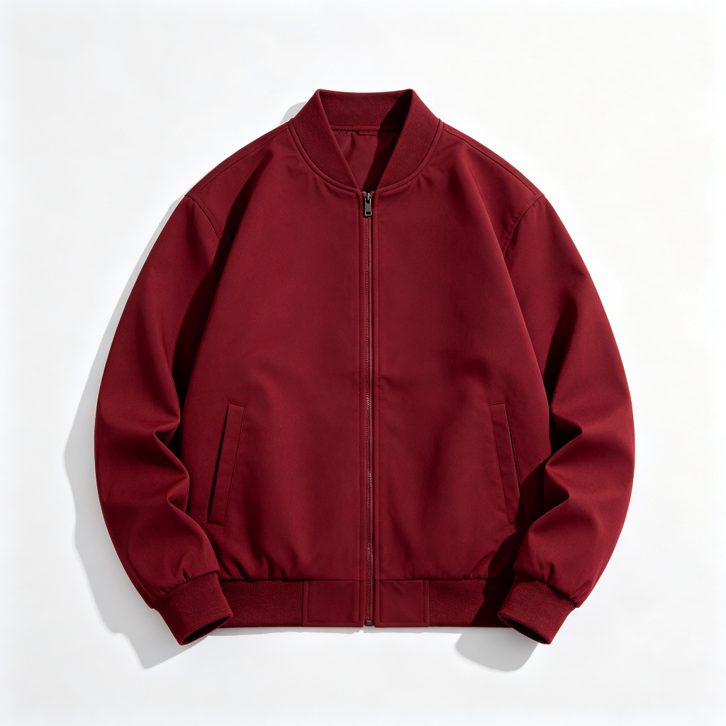 Burgundy Varsity Jacket