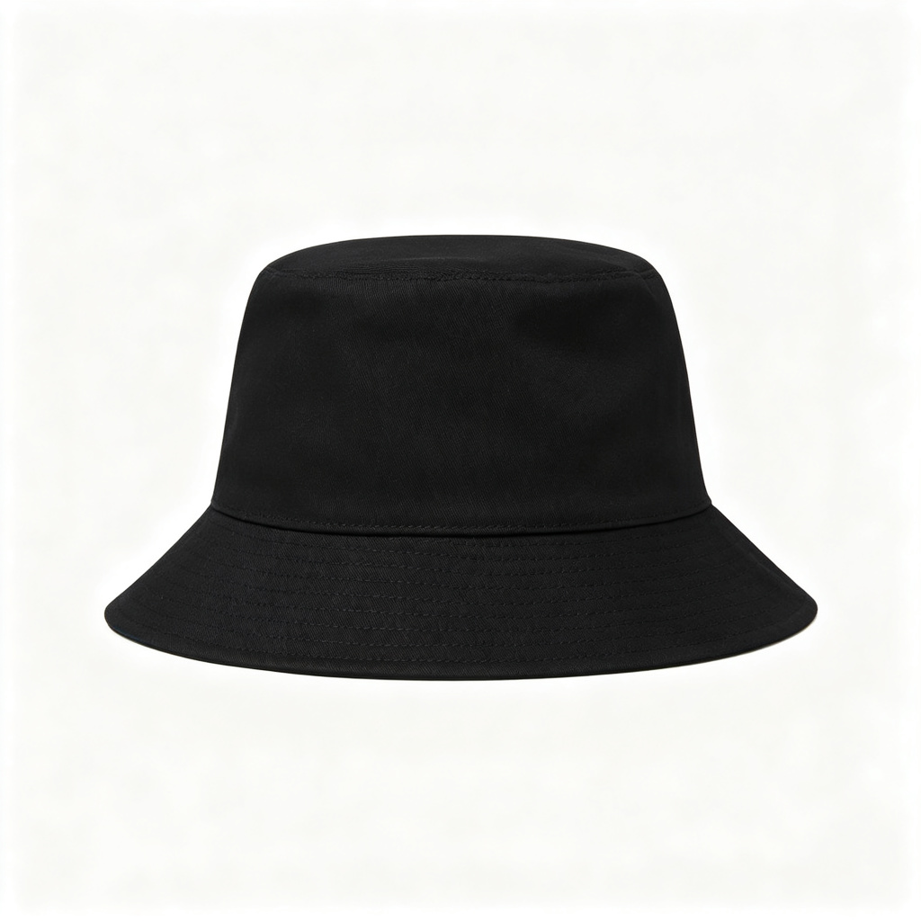 Black Bucket Hat
