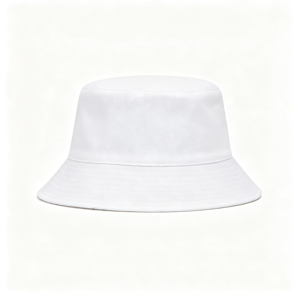White Bucket Hat