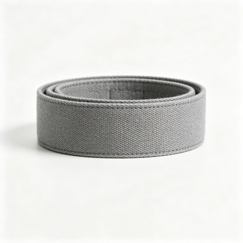 Gray Canvas Belt