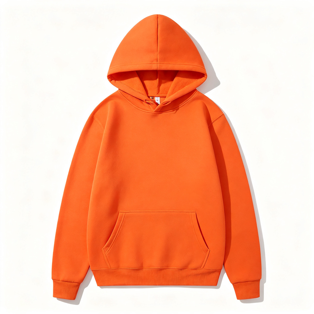 Orange Hoodie
