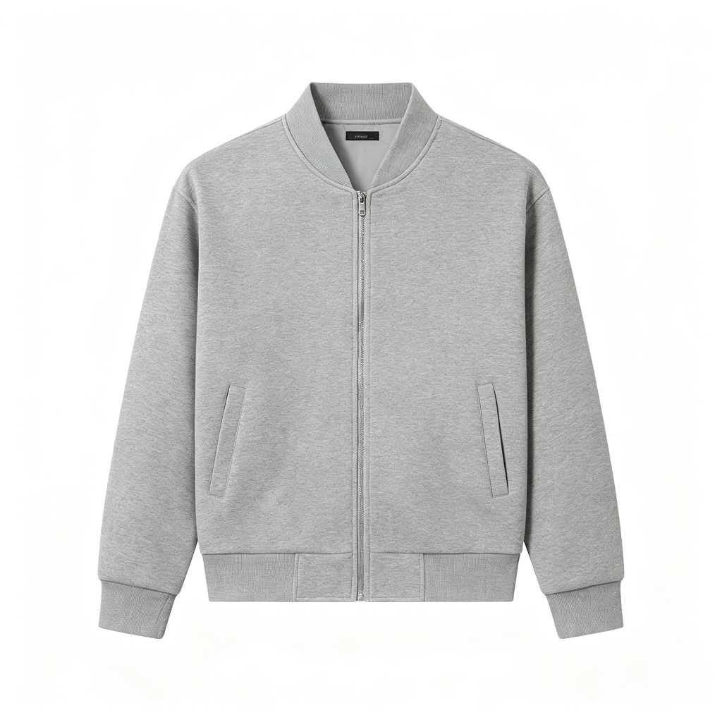 Gray Varsity Jacket