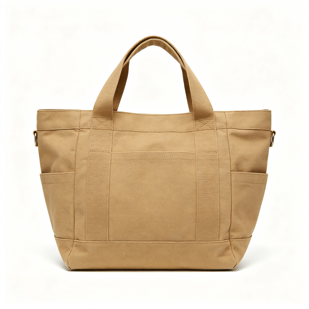 Khaki Canvas Bag