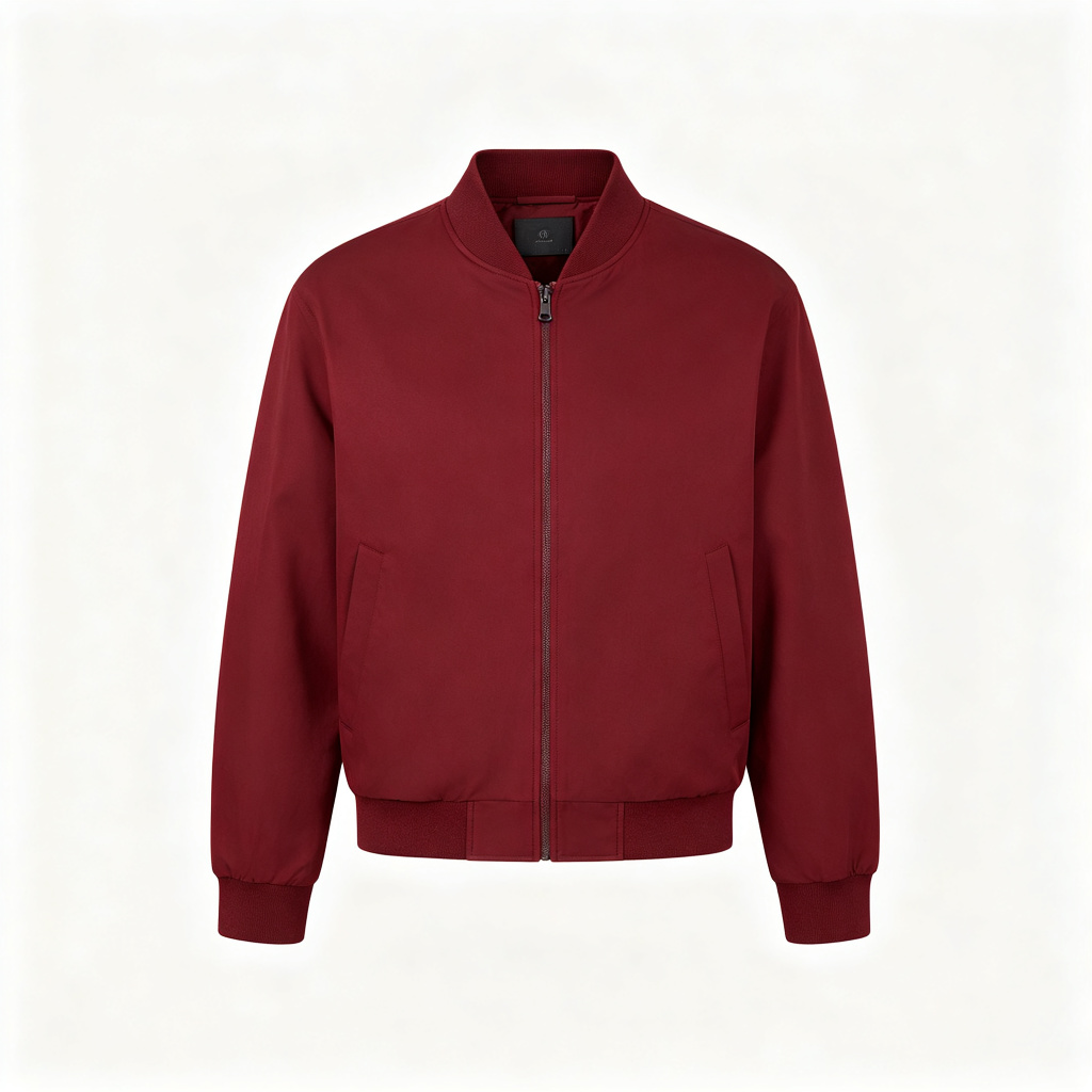 Burgundy Varsity Jacket