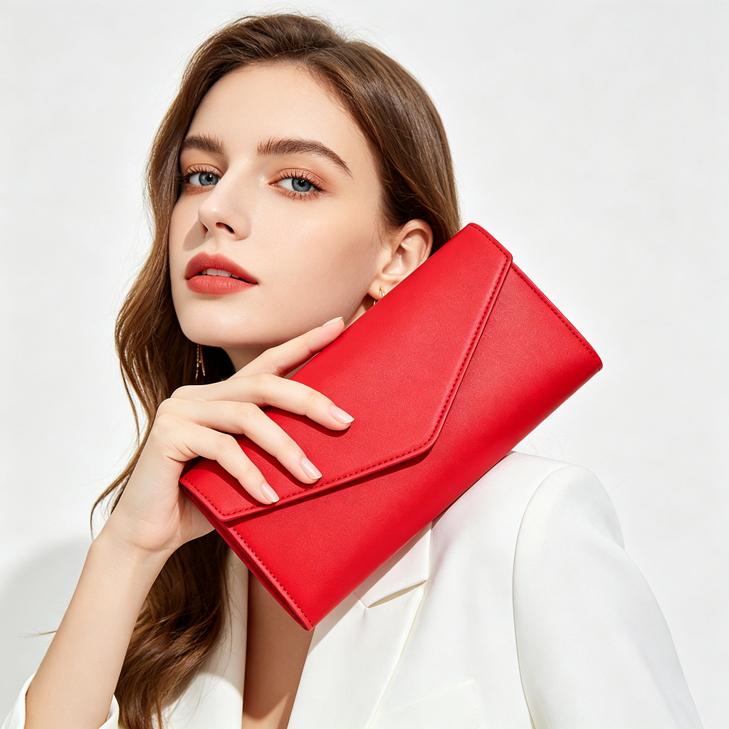 Red Clutch Bag