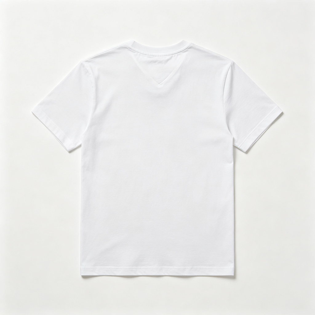 White V-Neck T-Shirt