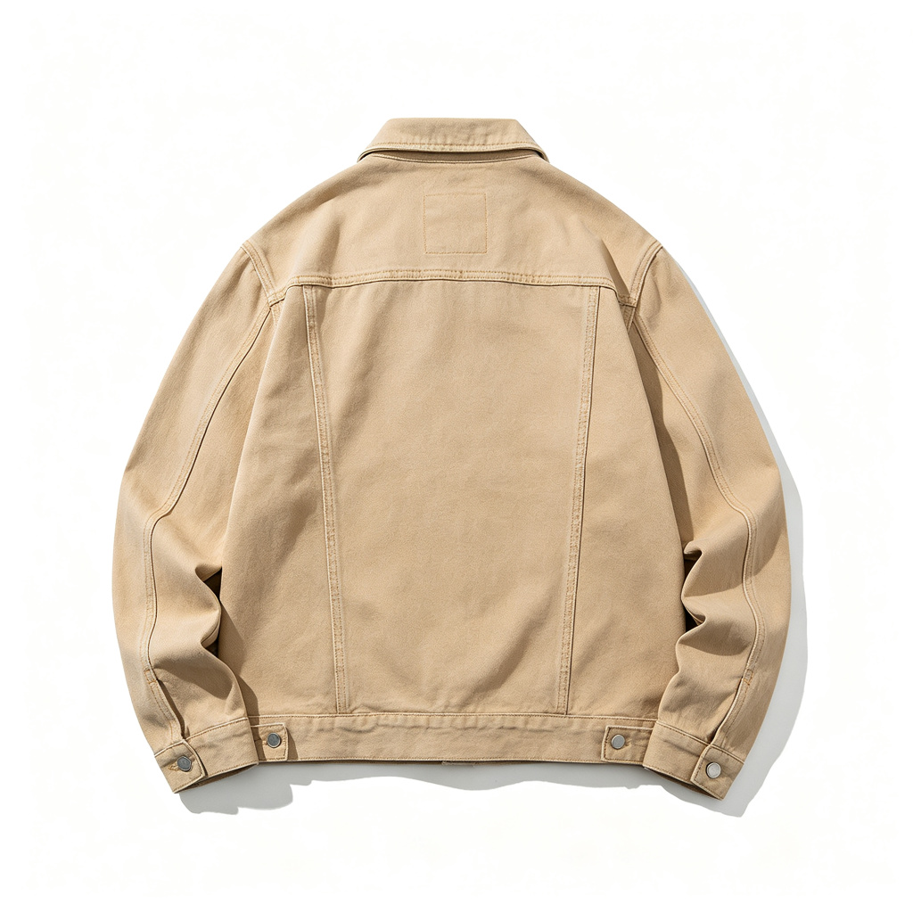 Khaki Denim Jacket