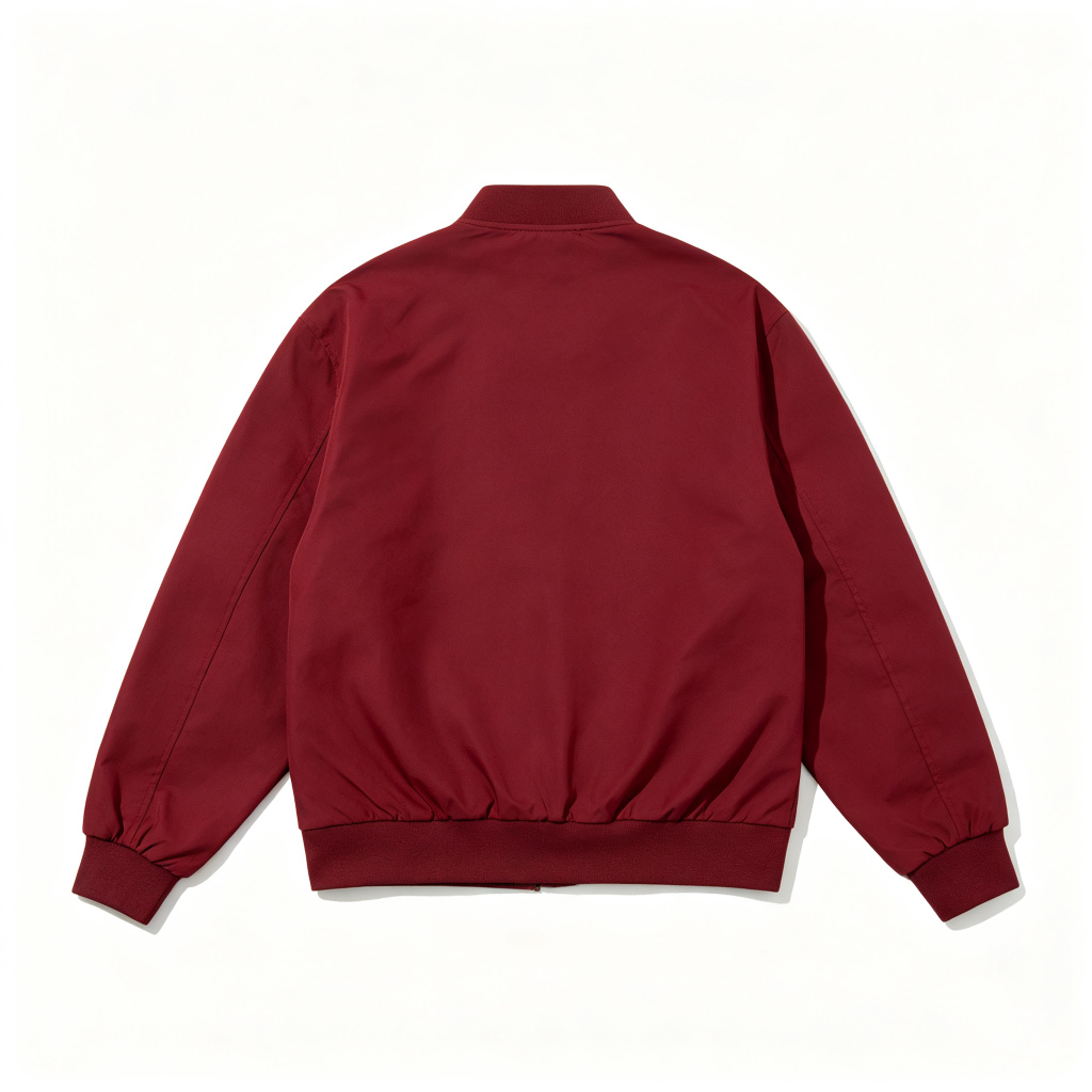 Burgundy Varsity Jacket