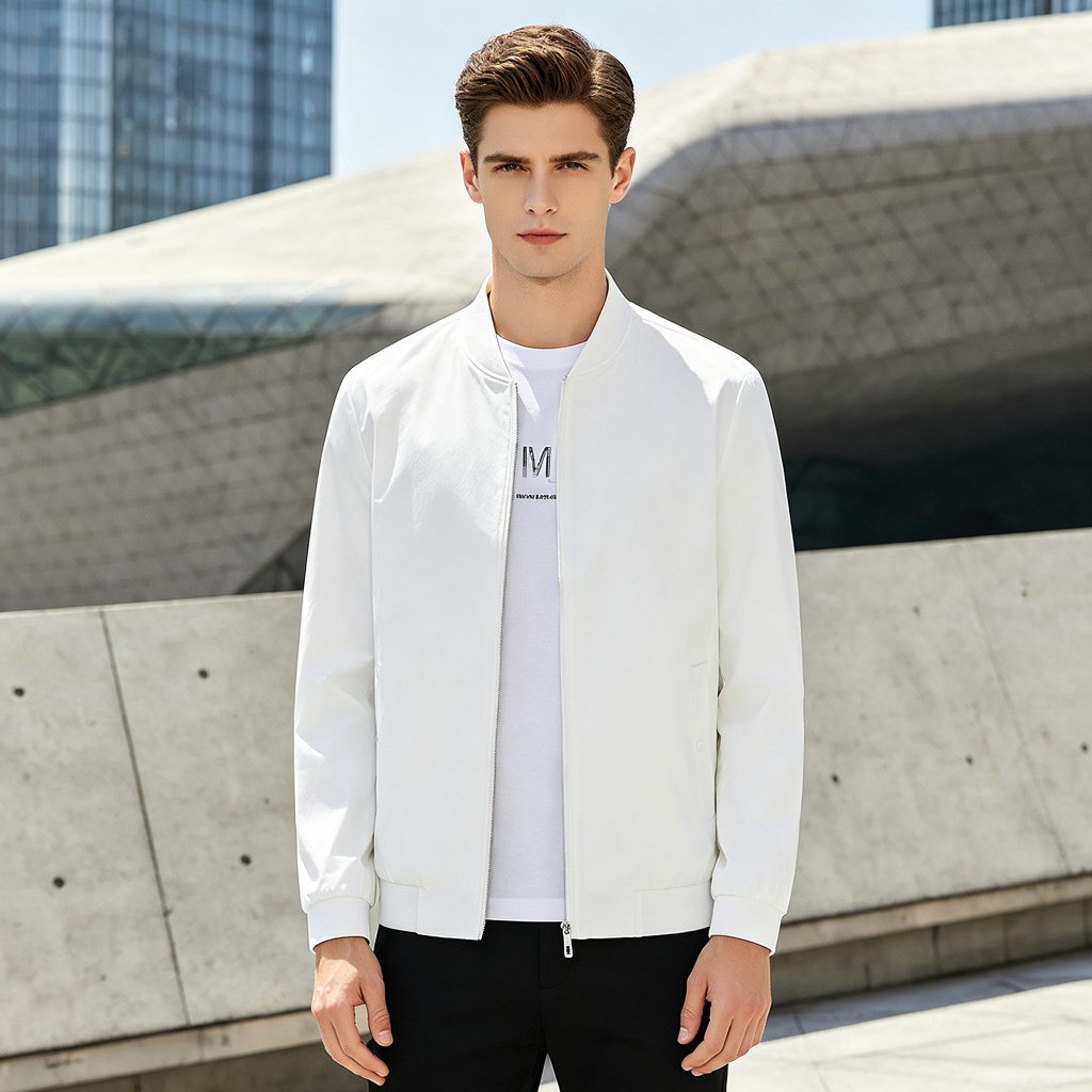 White Casual Jacket