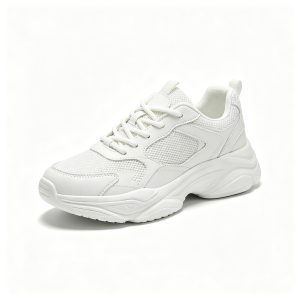 White Athletic Running Shoes
