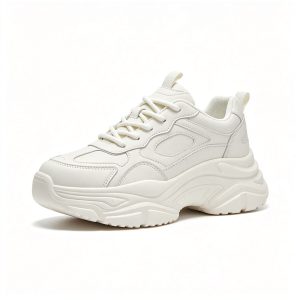 White Platform Chunky Sneakers