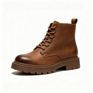 Brown Combat Boots