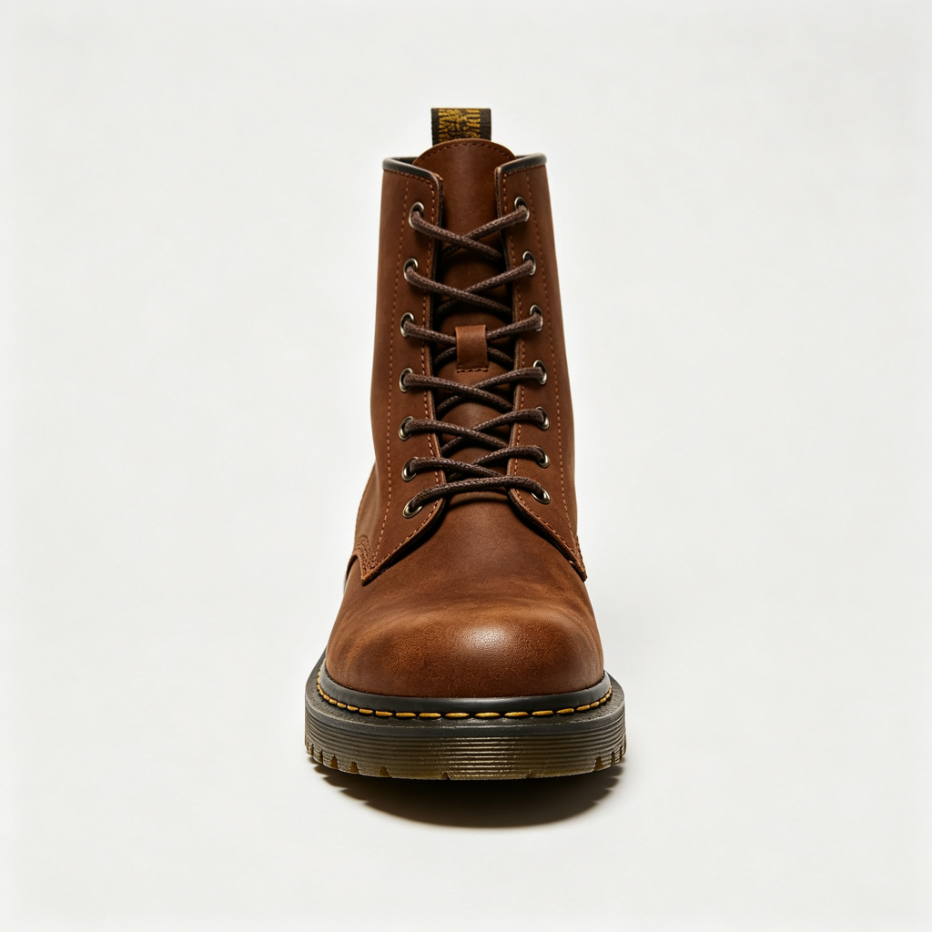 Brown Combat Boots
