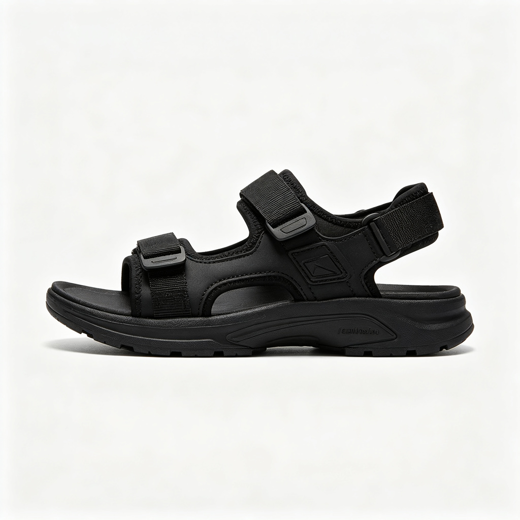 Black Sport Sandals