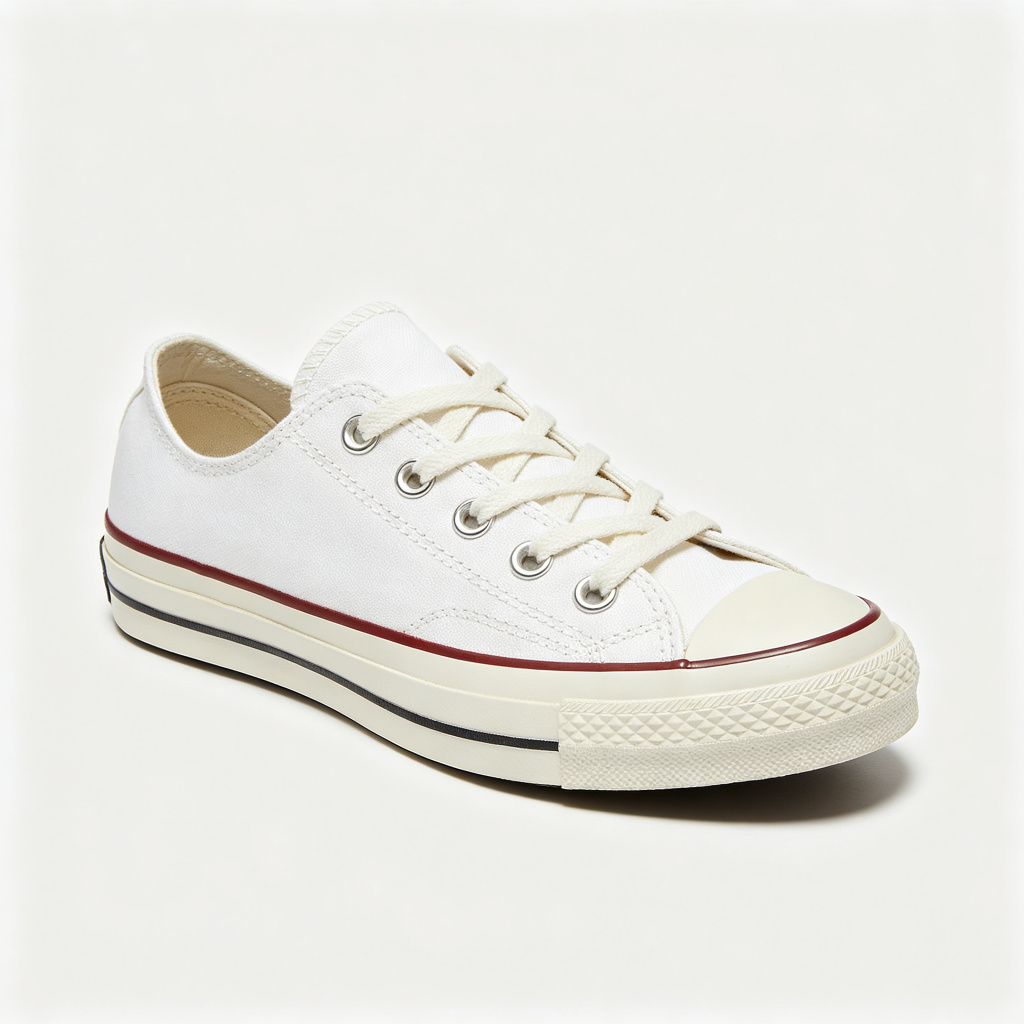 White Canvas Sneakers