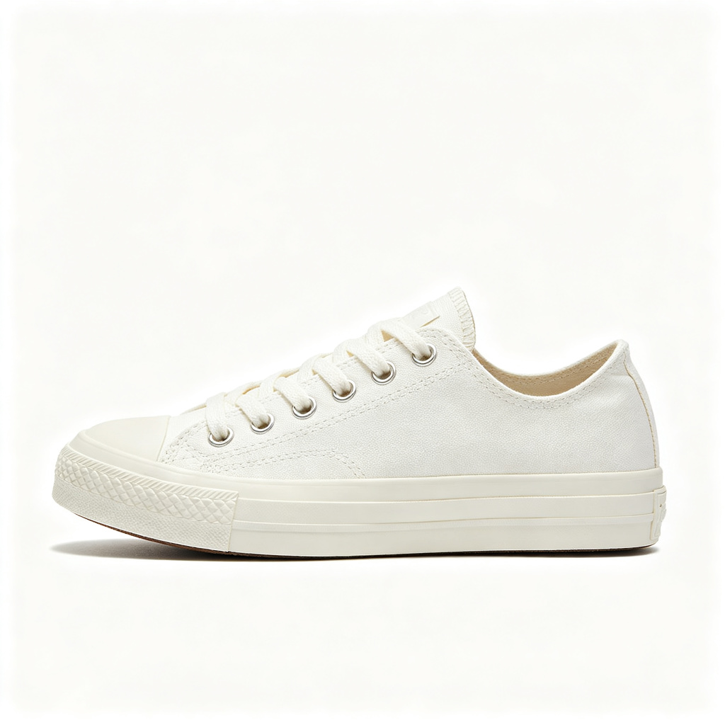 White Canvas Sneakers