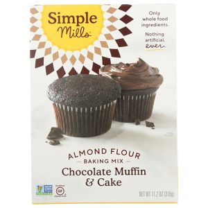 Simple Mills – Mandelmehl – Schokolade – Muffins – Kuchen – Mischung – 10oz