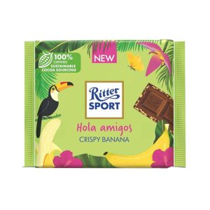 Ritter Sport – knusprig – Banane – Schokolade – Riegel – 100g