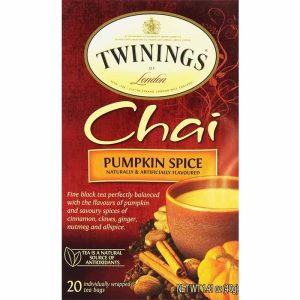 Twinings – Pumpkin-Spice-Gewürzmischung – Chai – Teebeutel – 1,41 oz