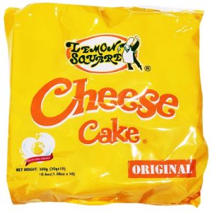 Zitrone – quadratisch – Käse – Kuchen – Original – 10 Packung – 300 g