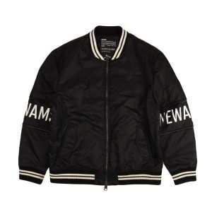 Schwarz – Weiß – Bomberjacke