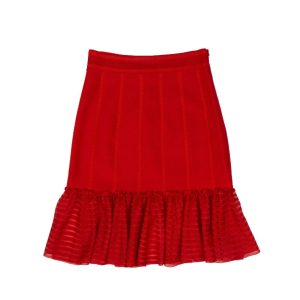Alexander Mcqueen Hose – gerades Bein, Mintgrün