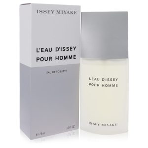 L’EAU D’ISSEY (issey Miyake) von Issey Miyake – Eau de Toilette, Spray, 2,5 oz, für Herren, 7827838206012