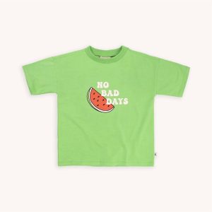 Mädchen-T-Shirt – Oversize, Grün, 7733778087996