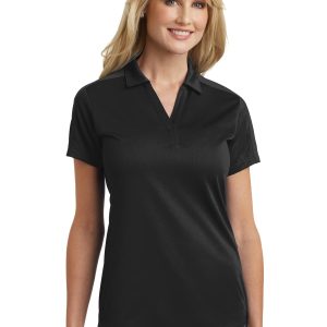 Port Authority Damen-Poloshirt – Rautenmuster, Jacquard, L569
