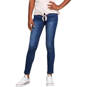 Mädchen-Jeans – Denim, eng anliegend