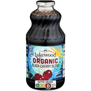 Lakewood – Bio – Schwarz – Kirschen – Saft – 32 oz – Packung – 6