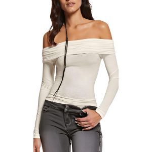 Top – zum Überziehen, unifarben, gestrickt