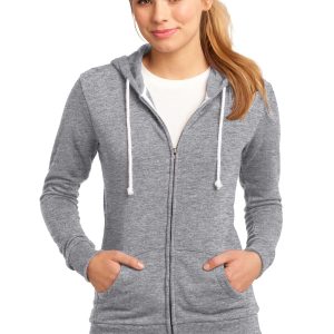 District Junior-Kapuzenpullover – Core, Fleece, durchgehender Reißverschluss, DT290