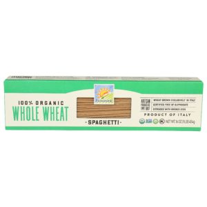 Bionaturae – Bio – Vollkornweizen – Spaghetti – Pasta – 16 oz – Packung – 1