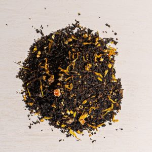 Pfirsich – Aprikosen – entkoffeiniert – Tee – aromatisiert – Schwarztee