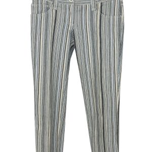 Dolce & Gabbana Hose – Streifenmuster, mehrfarbig, Baumwolle, 7766538747964