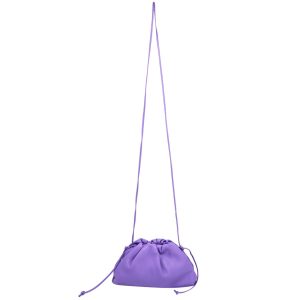 Bottega Veneta Tasche – Mini, Clutch, Lila, Leder, 7707794931772