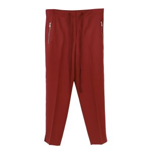 Bottega Veneta Hose – Rot, Wolle, 7766500737084