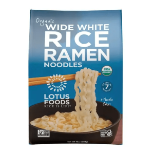 Reis – Ramen – Nudeln – breit – Weiß – Bio – Lotus Foods