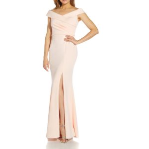 schulterfrei – Maxi – Abendkleid