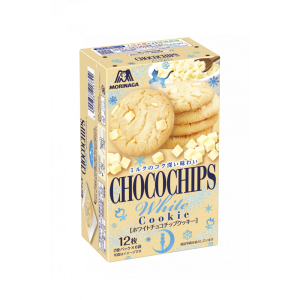 Morinaga – Weiß – Schoko – Chips – Kekse – 12 Stück – 1 – Schachtel