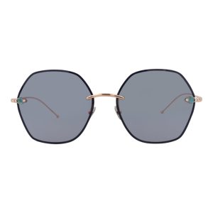 Sonnenbrille – runde Fassung, Metall, 7670725083196